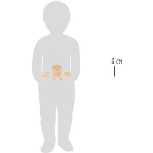 Produktbild für Würfelspiel small-foot 11365, 6 raus