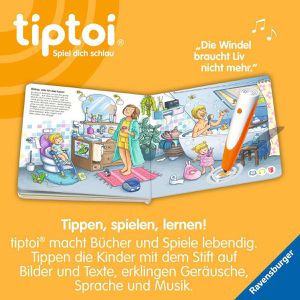 Produktbild für Spielbuch tiptoi 49301, Abenteuer Großwerden - Liv geht