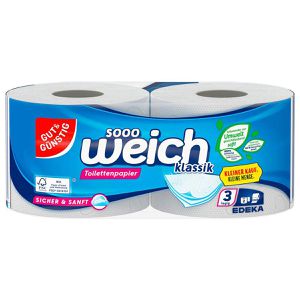 Toilettenpapier Gut&Günstig sooo weich Klassik
