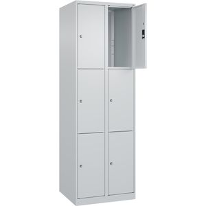 Schließfachschrank CP-Möbel Classic Plus lichtgrau