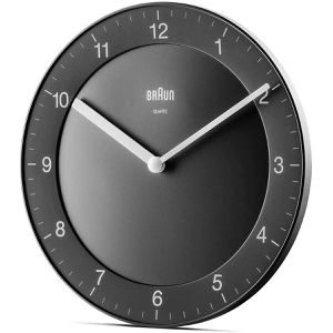 Produktbild für Wanduhr Braun BC06B, Kunststoff, analog, Quarzuhr