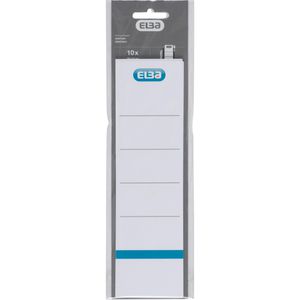 Produktbild für Rückenschilder Elba 400039636 weiß