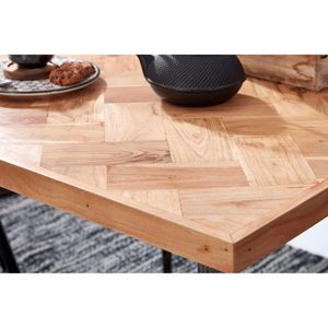 Produktbild für Esstisch Wohnling WL5.633, Akazien-Massivholz