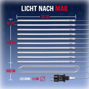 Produktbild für Lichterkette Monzana 109097, 480LED, innen + außen