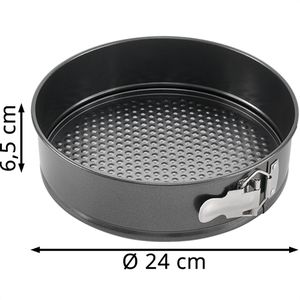 Produktbild für Backform Metaltex Superior 220604038 mit Flachboden, aus Stahl