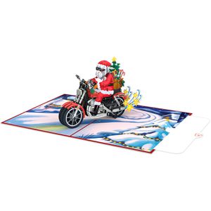 Produktbild für Weihnachtskarte papercrush 3D Weihnachtsmann