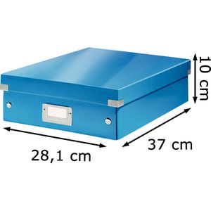 Produktbild für Aufbewahrungsbox Leitz 6058-00-36 Click&amp;Store 7,9L