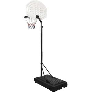 Produktbild für Basketballkorb vidaXL 93652, weiß, indoor &amp; outdoor