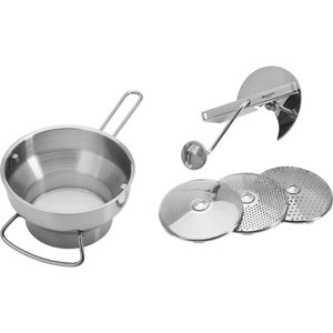 Produktbild für Passiermühle Westmark Finoletta, manuell, silber, Ø 20 cm