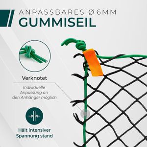 Produktbild für Anhängernetz CargoVA grobmaschig