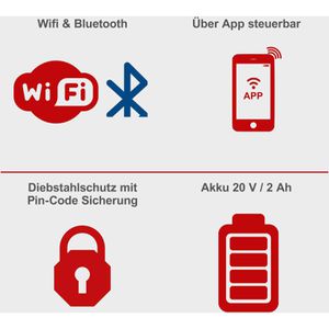 Produktbild für Mähroboter Scheppach RoboCut XL600, 5913003901