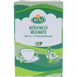 Produktbild für Milch Arla fettarme H-Milch Fettgehalt 1,5%