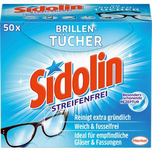 Produktbild für Brillenputztücher Sidolin Brillentücher