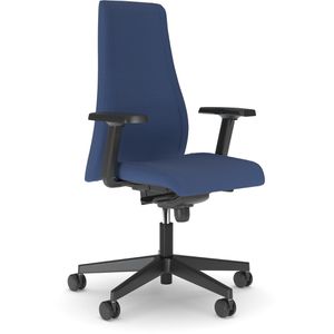 Nowy-Styl Bürostuhl Viden, blau, Stoff, belastbar bis 110 kg