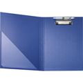 Klemmbrettmappe Falken 11288396, A4 Kunststoffbezug, mit Stiftehalter, blau