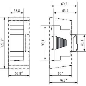 Produktbild für Dämmerungsschalter Theben LUNA 122 top3 RC AL