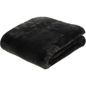Produktbild für Kuscheldecke Gözze Premium Cashmere Feeling, schwarz
