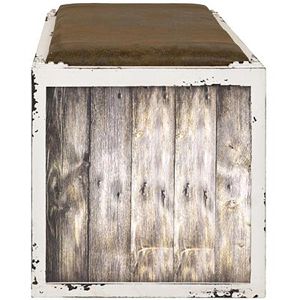 Produktbild für Schuhbank Haku-Möbel 17961, weiß, aus Holz