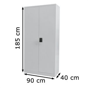 Produktbild für Aktenschrank Bisley FTL09645, aus Metall, zerlegt
