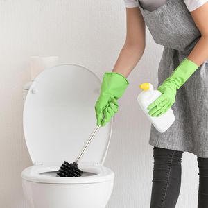 Produktbild für WC-Bürstenkopf Relaxdays 10021026, schwarz, 5 Stück