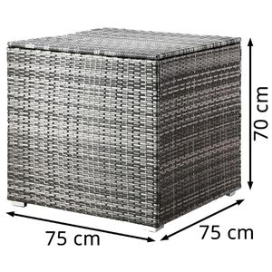 Produktbild für Gartenbox CASARIA 109153, aus Polyrattan