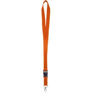 Produktbild für Schlüsselband Karteo orange, Textil