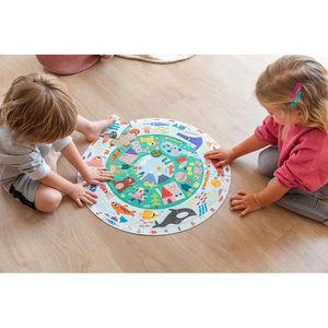 Produktbild für Puzzle Goula 53177, XXL Tiere entdecken
