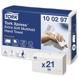 Papierhandtücher Tork Xpress Premium extra soft H2