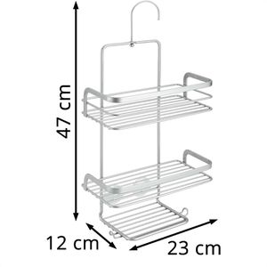 Produktbild für Duschablage Metaltex Viva Duschenboy, silber