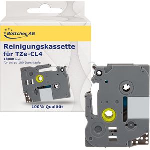 Reinigungskassette Böttcher-AG für Brother TZe-CL4