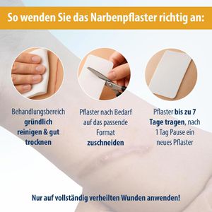 Produktbild für Narbenpflaster Evolsin 590448 mit Hyaluron, 2 Stück