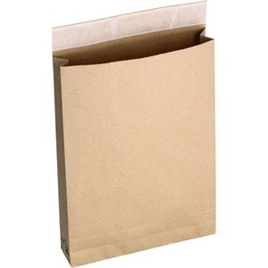 Produktbild für Faltentaschen flexiPAK Eco, B4, braun