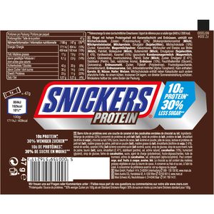 Produktbild für Proteinriegel Snickers 18 Riegel