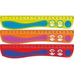 Produktbild für Lineal Maped Kidy Grip, 20 cm
