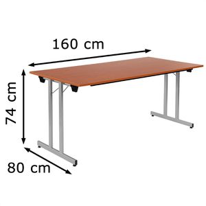 Produktbild für Klapptisch Sodematub TPMU168MA, aus Holz