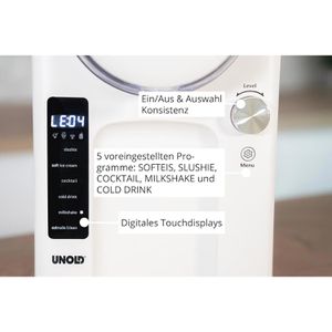 Produktbild für Eismaschine Unold Sofie 2in1 Slush- &amp; Softeis