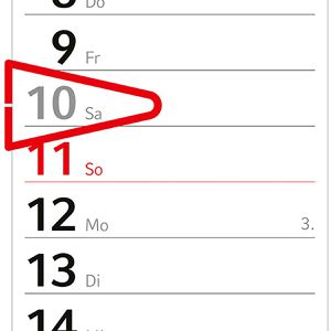 Produktbild für Streifenkalender Geiger Combi XXL