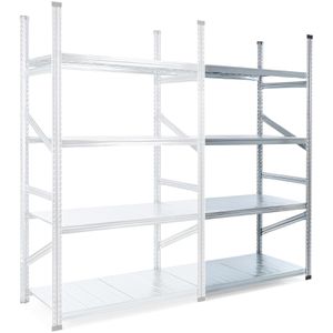 Anbauregal GEWE 710A4R, 4 Metallböden