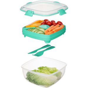 Produktbild für Salatbox Sistema Salad To Go, 1,1 Liter