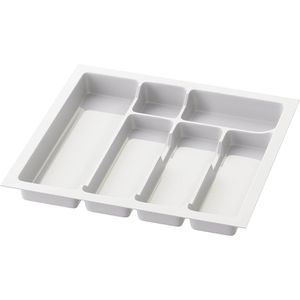 Produktbild für Besteckkasten Sossai Divio, weiß, aus Kunststoff