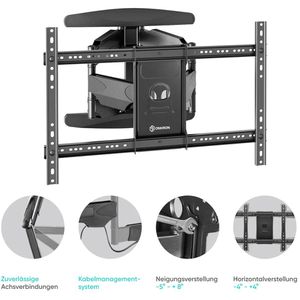 Produktbild für TV-Wandhalterung Onkron M6L-B, bis 45 kg