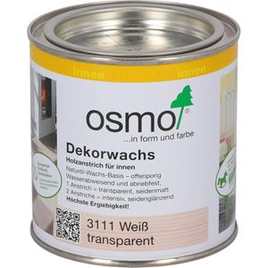 Produktbild für Holzlasur Osmo Dekorwachs transparent, 0,375l