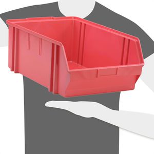 Produktbild für Sichtlagerkasten Hünersdorff 655100, Größe 5