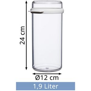 Produktbild für Vorratsdose Mepal Stora, aus Kunststoff