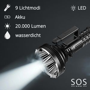 Produktbild für Taschenlampe Wuben A1, LED, aufladbar
