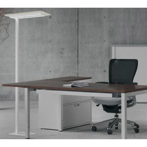 Produktbild für Stehlampe Unilux Nexus, LED, weiß, 198 cm