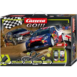 Produktbild für Autorennbahn Carrera GO!!! Super Rally