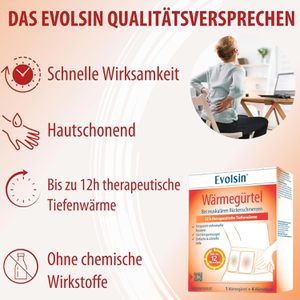 Produktbild für Wärmegürtel Evolsin 590264, bis zu 12 Stunden