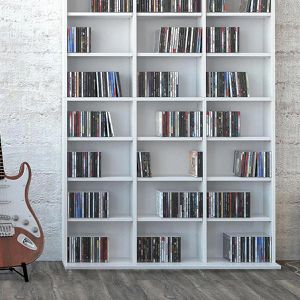 Produktbild für CD-Regal Vicco Jukebox, weiß