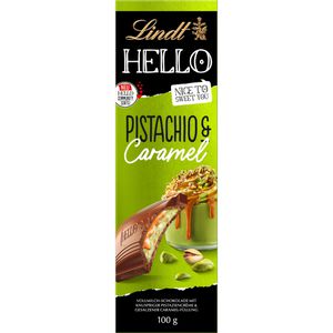 Produktbild für Tafelschokolade Lindt HELLO Pistachio &amp; Caramel